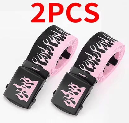 Flamestep Punk Style Belt