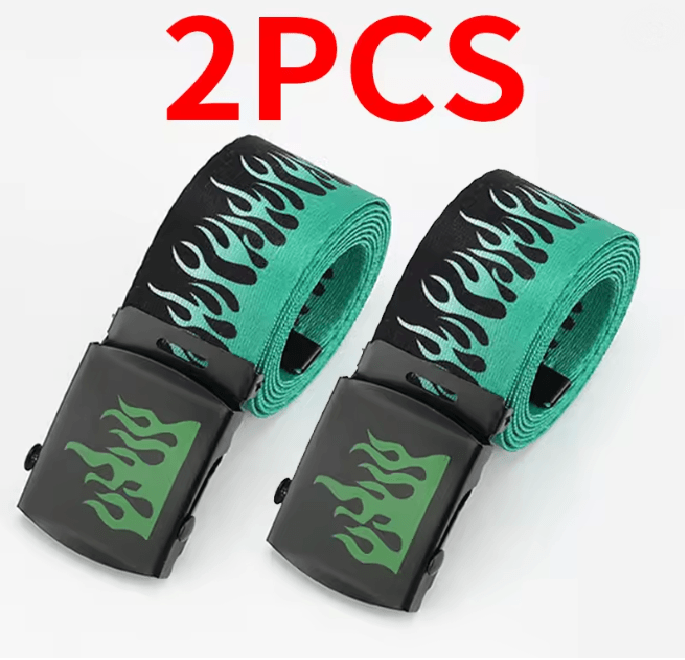 Flamestep Punk Style Belt