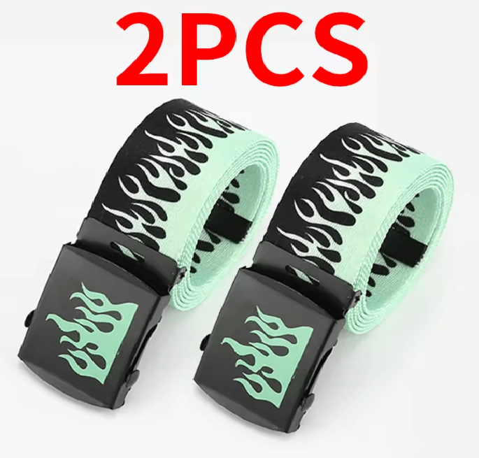 Flamestep Punk Style Belt