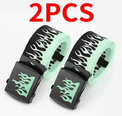 Flamestep Punk Style Belt