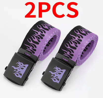 Flamestep Punk Style Belt
