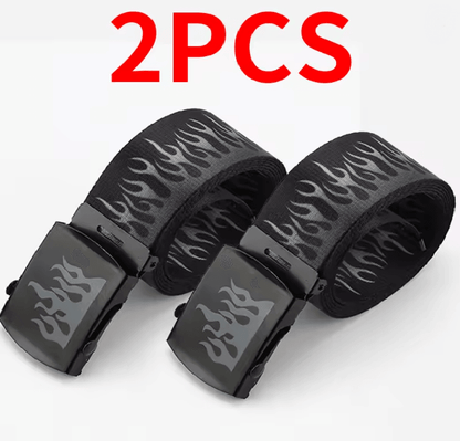 Flamestep Punk Style Belt