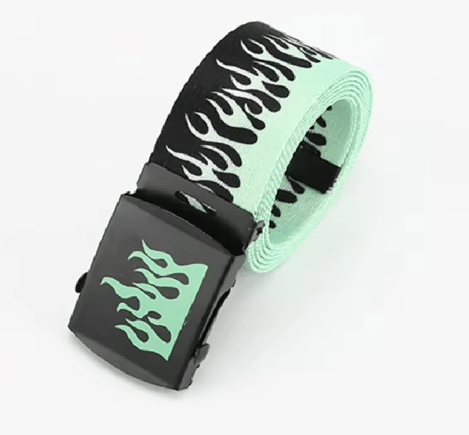 Flamestep Punk Style Belt