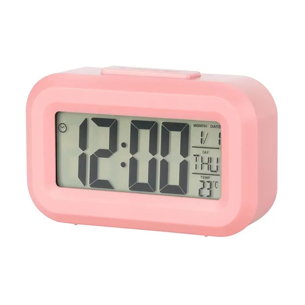 LED Digital Alarm Clock – Multi-Function Bedroom, Desk & Wall Electronic Clock with Backlight