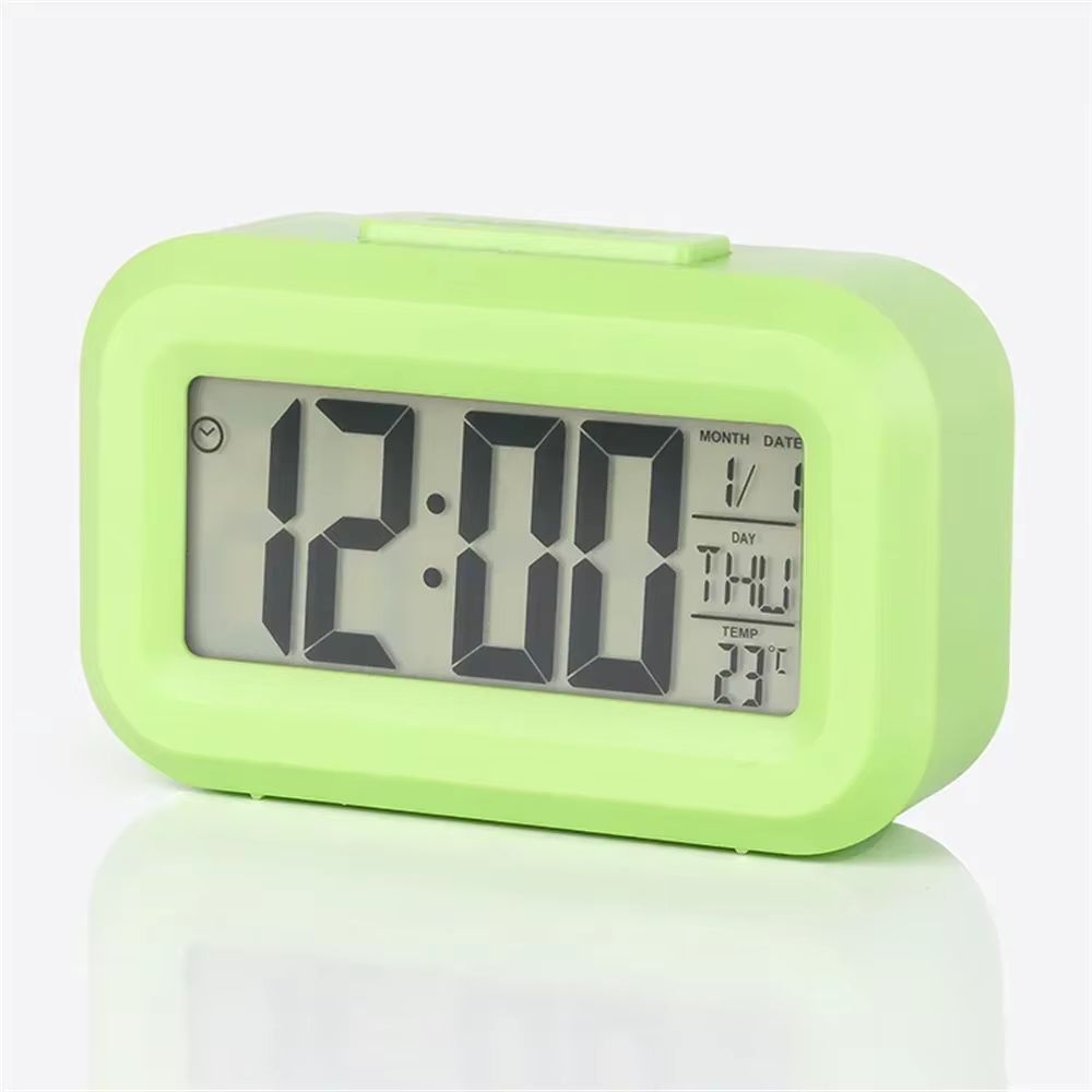 LED Digital Alarm Clock – Multi-Function Bedroom, Desk & Wall Electronic Clock with Backlight