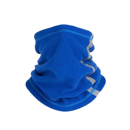 Winter Fleece Motorcycle Half Face Mask with Windproof Neck Cover