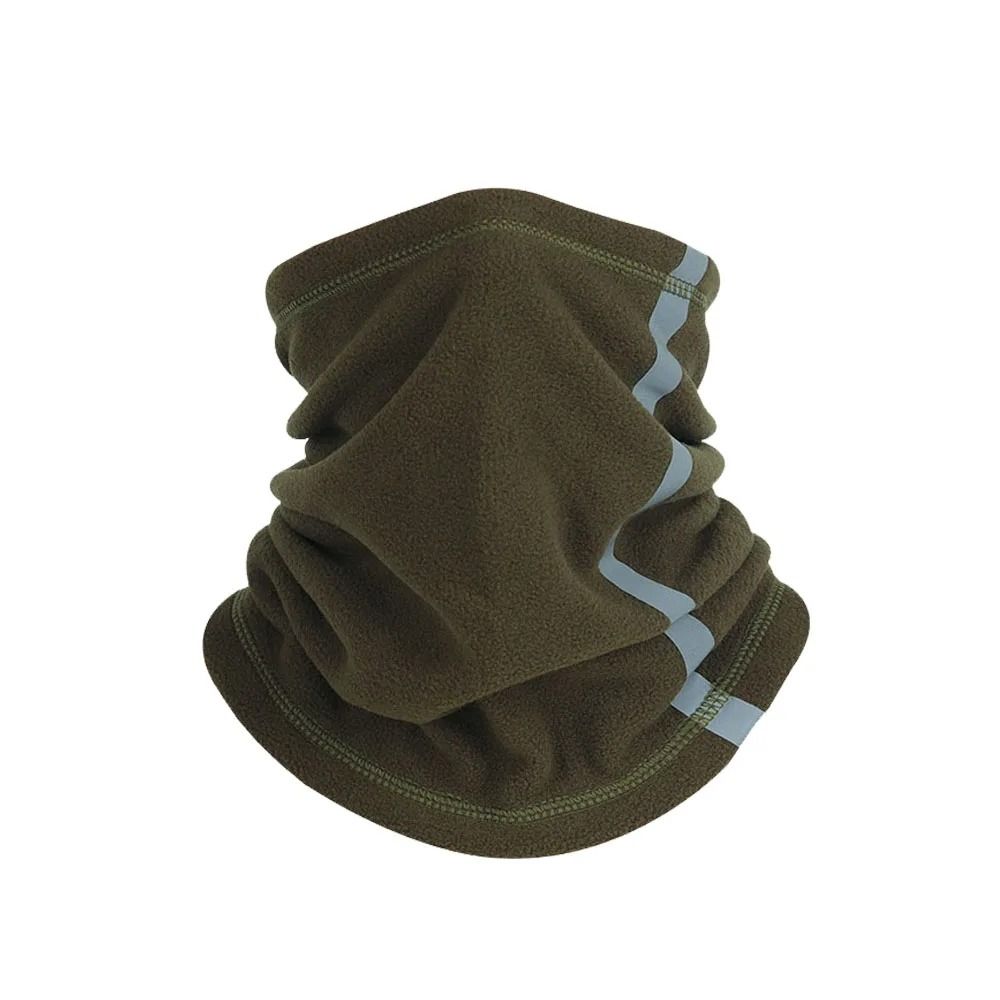 Winter Fleece Motorcycle Half Face Mask with Windproof Neck Cover