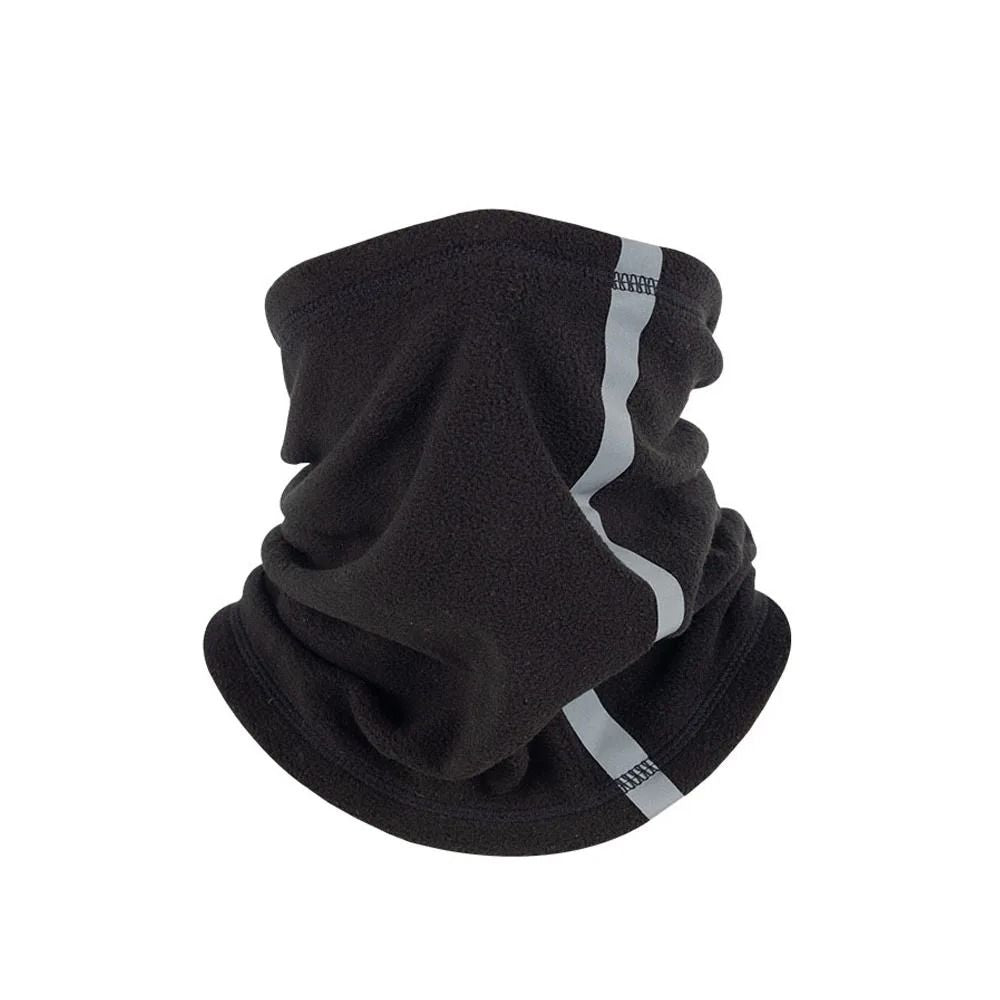 Winter Fleece Motorcycle Half Face Mask with Windproof Neck Cover