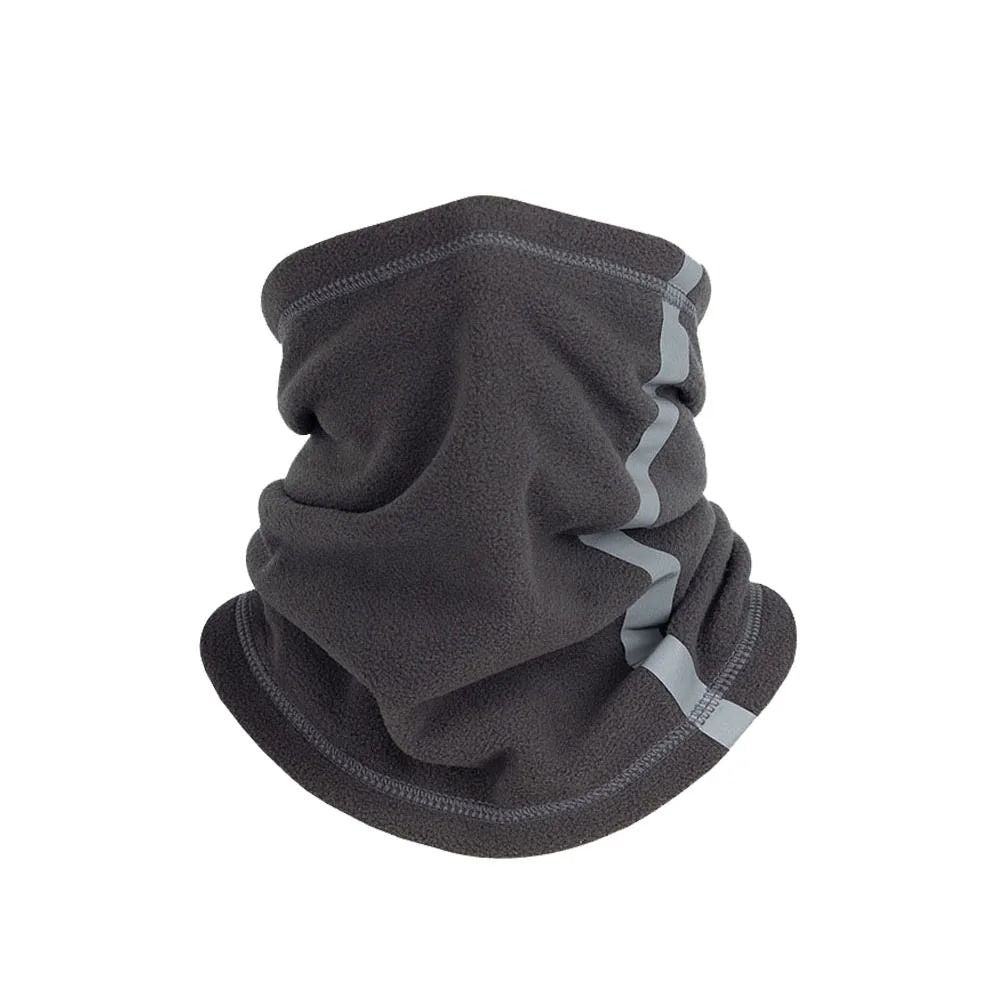 Winter Fleece Motorcycle Half Face Mask with Windproof Neck Cover