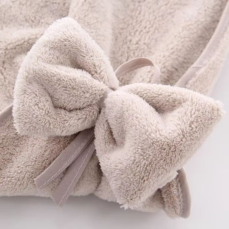 Microfiber Kitchen Hand Towel – Coral Velvet Bath Towel for Bathroom, Spa, and Beach Use