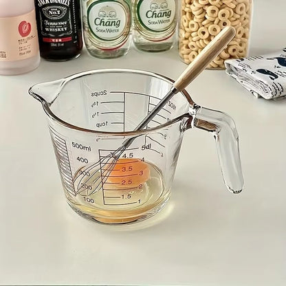 Mini Stainless Steel Whisk with Wooden Handle – Egg Beater and Milk Frother