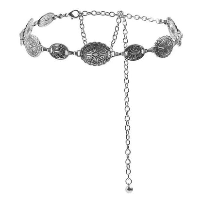 Retro Metal Waist Chain Belt for Women