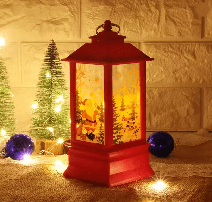 Vintage LED Oil Lamp Night Light