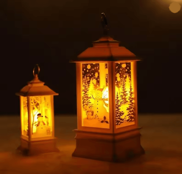 Vintage LED Oil Lamp Night Light