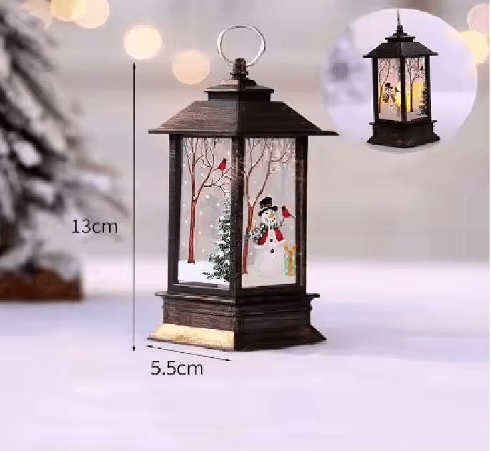 Vintage LED Oil Lamp Night Light