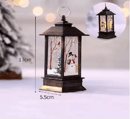 Vintage LED Oil Lamp Night Light