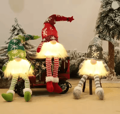 Glowing Christmas Gnome Night Light