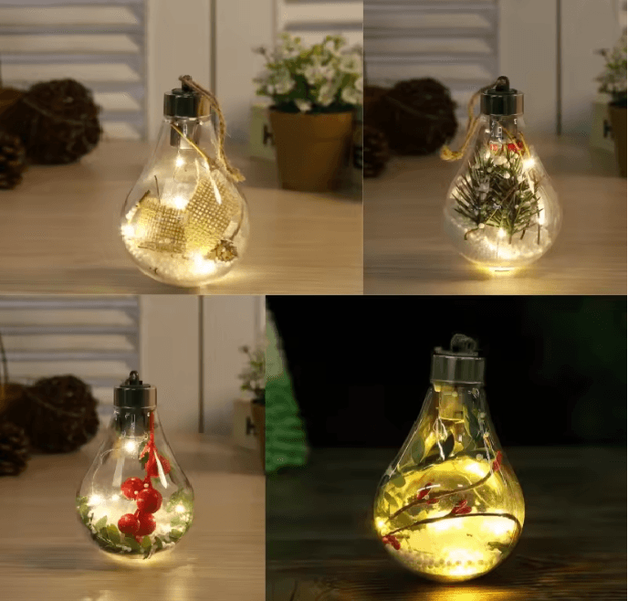 Leaf Globe LED Fairy Bulb Lights