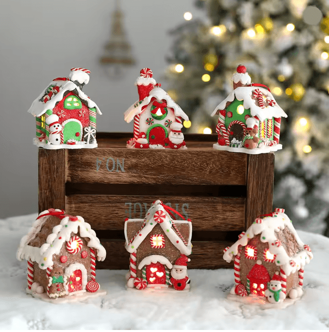 Gingerbread House LED Pendant Light