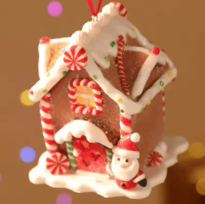 Gingerbread House LED Pendant Light
