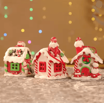 Gingerbread House LED Pendant Light