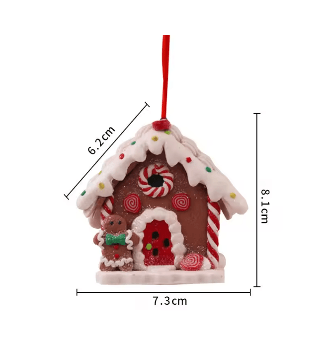Gingerbread House LED Pendant Light