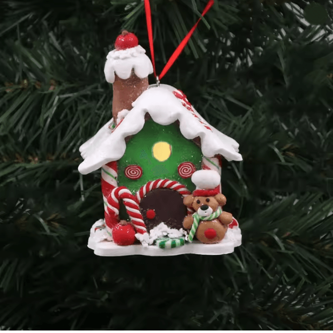 Gingerbread House LED Pendant Light