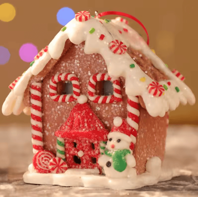 Gingerbread House LED Pendant Light