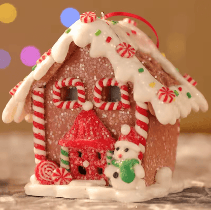 Gingerbread House LED Pendant Light