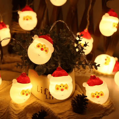 Christmas LED Character Garland Lights