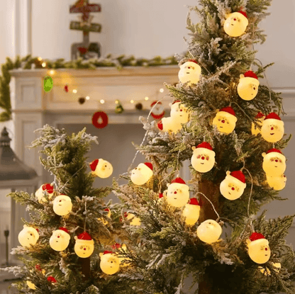 Christmas LED Character Garland Lights