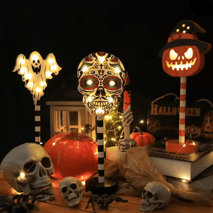 Halloween Pumpkin Ghost LED Night Light