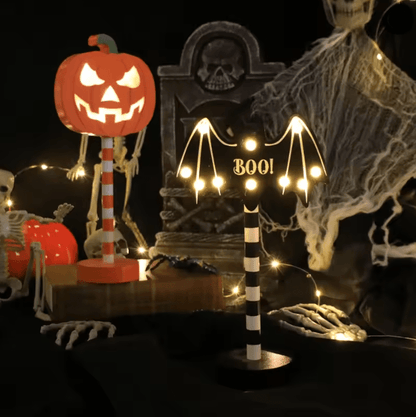 Halloween Pumpkin Ghost LED Night Light