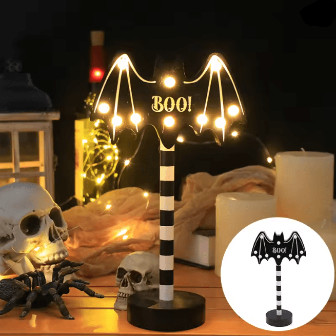 Halloween Pumpkin Ghost LED Night Light