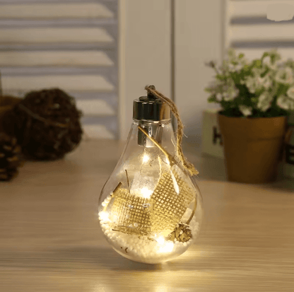 Christmas LED Hanging Bulb Light