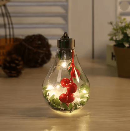 Christmas LED Hanging Bulb Light