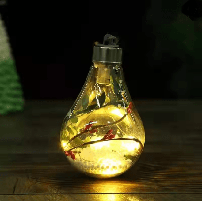 Christmas LED Hanging Bulb Light