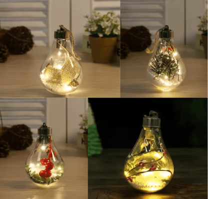 Christmas LED Hanging Bulb Light