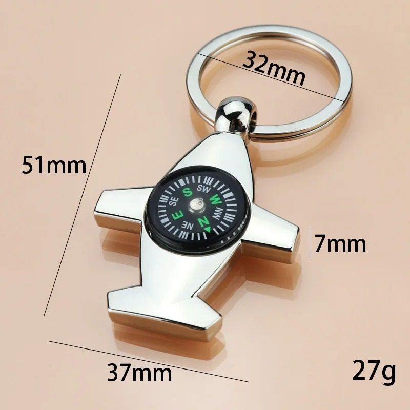Creative Aircraft Model Keychain For Men And Women