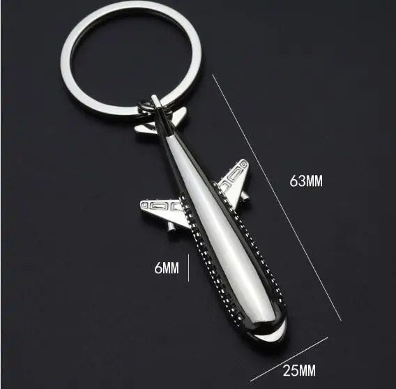 Creative Aircraft Model Keychain For Men And Women