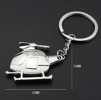 Creative Aircraft Model Keychain For Men And Women