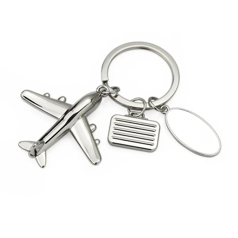 Creative Aircraft Model Keychain For Men And Women