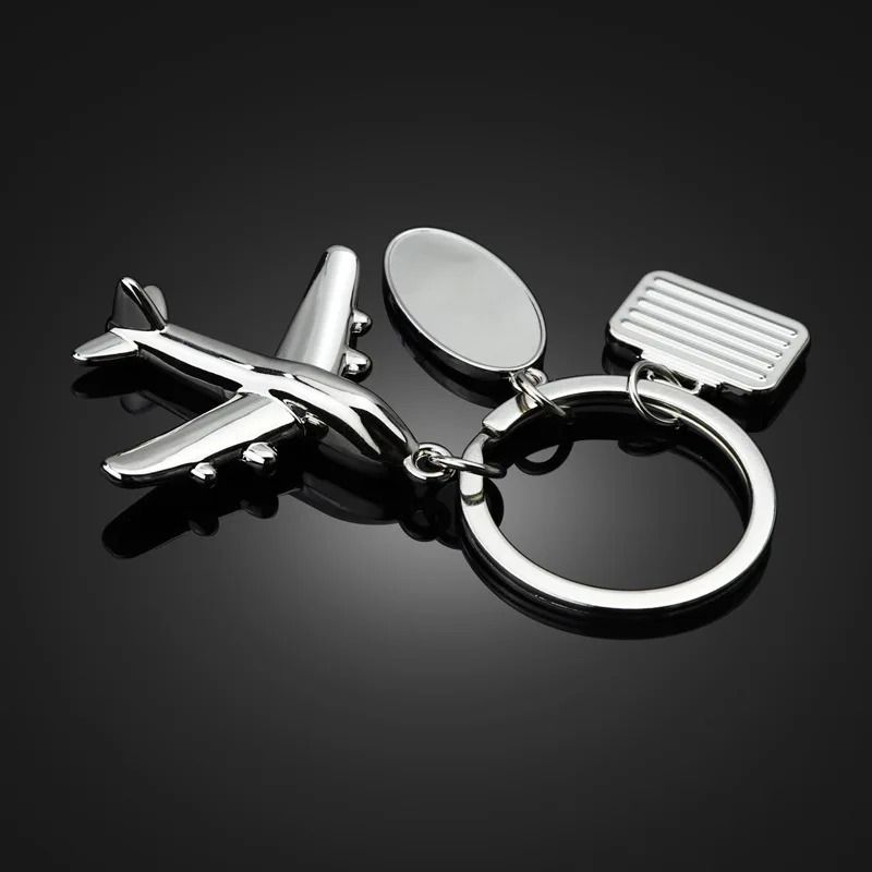 Creative Aircraft Model Keychain For Men And Women