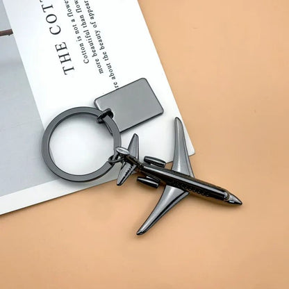Creative Aircraft Model Keychain For Men And Women