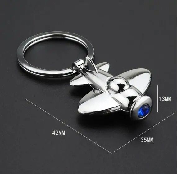 Creative Aircraft Model Keychain For Men And Women