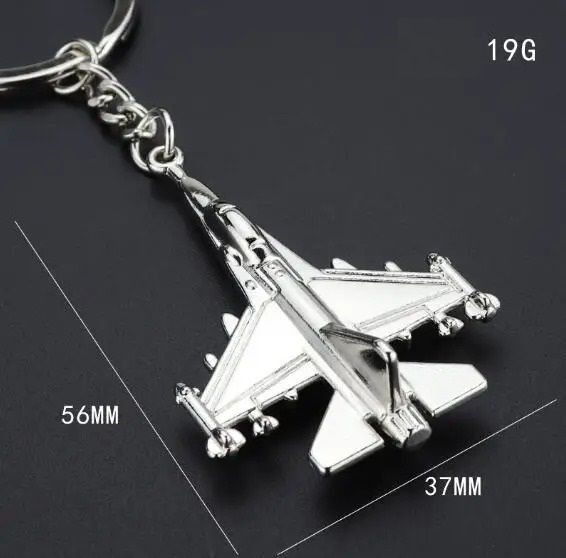 Creative Aircraft Model Keychain For Men And Women