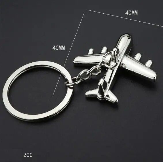 Creative Aircraft Model Keychain For Men And Women
