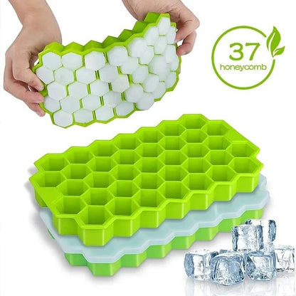 Honeycomb Ice Cube Tray With 37 Cells