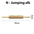 jumping elk