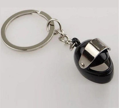 Metal Motorcycle Helmet Key Chain For Car and Bag Accessories